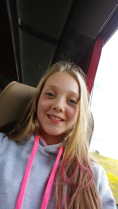 Me on the bus!